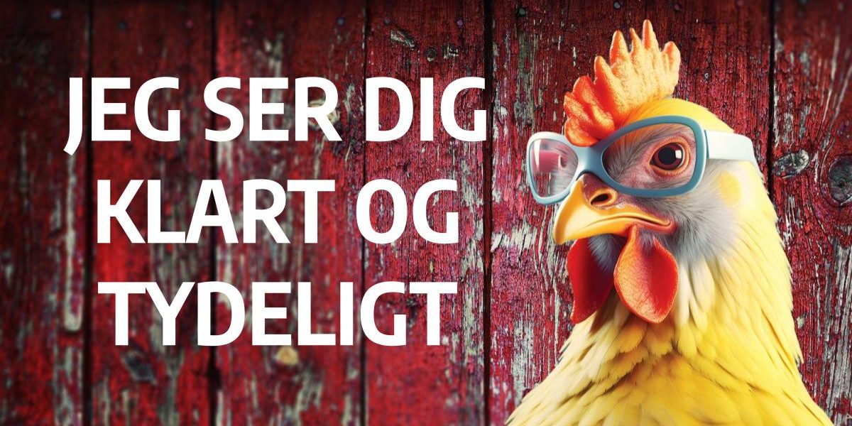 chicken jeg ser dig klart og tydeligt carusel Brillestedet